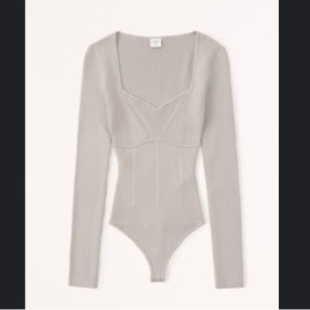 Grey bodysuit